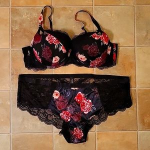 Black Bra/Panty Set